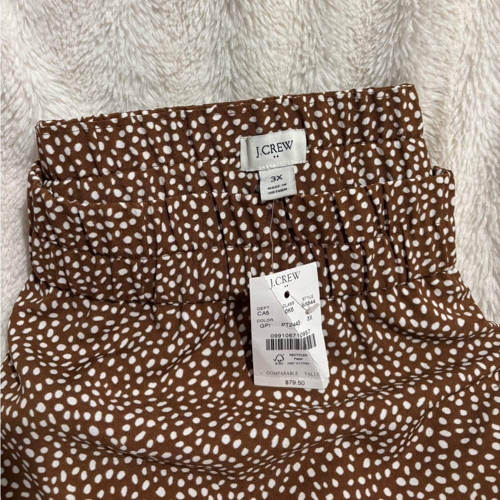 J. Crew Women’s Polka Dot Skirt